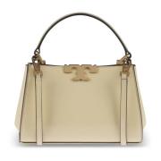 Tory Burch Eleanor Mini Satchel Väskor Beige, Dam