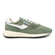 Autry Låga Reelwind Sneakers i Vit Green, Herr