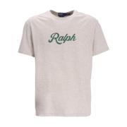 Polo Ralph Lauren Grå Logo Print T-shirt Gray, Herr