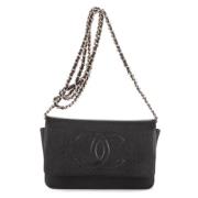 Chanel Vintage Pre-owned Laeder chanel-vskor Black, Dam