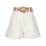 Zimmermann Shorts White, Dam