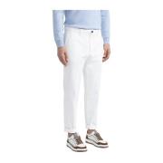 Peserico Vita bull denim chinos White, Herr