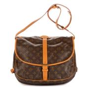 Louis Vuitton Vintage Pre-owned Canvas louis-vuitton-vskor Brown, Dam