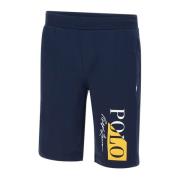 Polo Ralph Lauren Herr Bermuda Bomull Shorts Blue, Herr