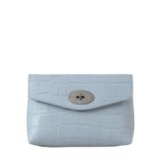 Mulberry Darley Kosmetisk Pouch, Poplin Blå Blue, Dam