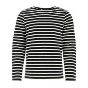 Saint James Long Sleeve Tops Black, Herr