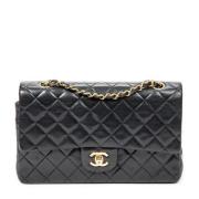 Chanel Vintage Pre-owned Laeder handvskor Black, Dam