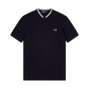 Fred Perry Svart Polo Bomull Piqué Klassisk Passform Black, Herr