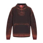 Diesel Stiliga Sweaters Kollektion Red, Herr