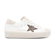 Golden Goose Hi Star Läder Sneakers White, Dam