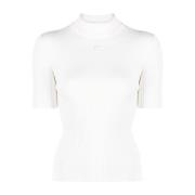 Courrèges Turtlenecks White, Dam