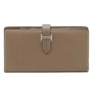 Hermès Vintage Pre-owned Laeder plnbcker Beige, Dam