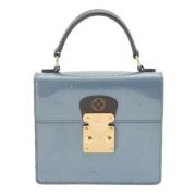 Louis Vuitton Vintage Pre-owned Laeder handvskor Blue, Dam