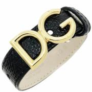 Dolce & Gabbana Pre-owned Pre-owned Laeder armband Black, Dam