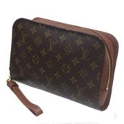 Louis Vuitton Vintage Pre-owned Canvas louis-vuitton-vskor Brown, Dam