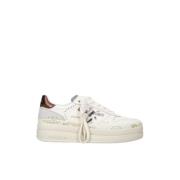 Premiata Vita Läder Sneakers med Djurtryck White, Dam