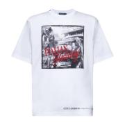 Dolce & Gabbana Vita T-shirts och Polos White, Herr