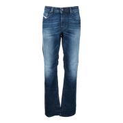 Diesel Bomull Elastan Jeans Blue, Herr