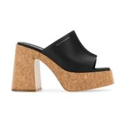 Stella McCartney Svart Alter Mat Skyla Mules Black, Dam