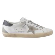 Golden Goose Vintage Klassiska Lädersneakers med Sporre Multicolor, He...