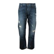 Jacob Cohën Stiliga Cropped Jeans Blue, Dam