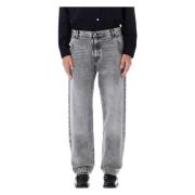 mfpen Grå Tvättade Regular Jeans Aw24 Gray, Herr