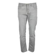 Michael Coal Bomullsblandning Stretch Jeans Gray, Herr