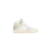 Philippe Model Vita Läder Mid-Top Sneakers White, Herr