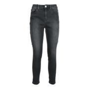 Marella Lyocell Blandning Skinny Jeans Gray, Dam