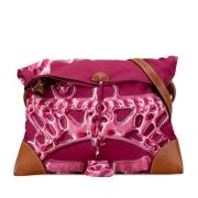 Hermès Vintage Pre-owned Laeder crossbodyvskor Pink, Dam