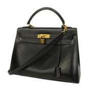 Hermès Vintage Pre-owned Laeder handvskor Black, Dam