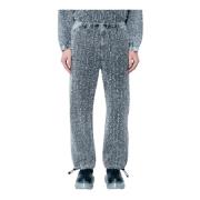 Diesel Bouclé Textur Dragsko Jeans Gray, Herr