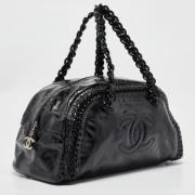 Chanel Vintage Pre-owned Tyg chanel-vskor Black, Dam