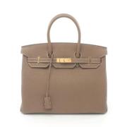 Hermès Vintage Pre-owned Laeder handvskor Brown, Dam