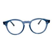 Cutler And Gross 1378 Blå Kristall Acetat Glasögon Blue, Unisex