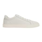 Tod's Vita låga lädersneakers White, Herr