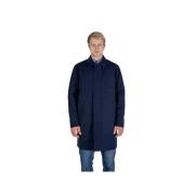 Aquascutum Quiltad Trenchcoat med PrimaLoft Blue, Herr