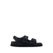 Birkenstock Denim Sunshine Sandaler Blue, Dam