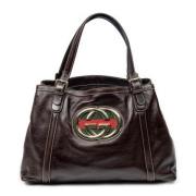 Gucci Vintage Pre-owned Laeder gucci-vskor Brown, Dam