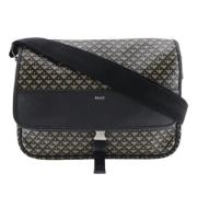 Bally Pre-owned Pre-owned Canvas axelremsvskor Black, Dam