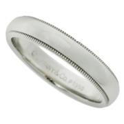 Tiffany & Co. Pre-owned Pre-owned Platina ringar Gray, Dam