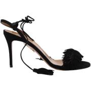 Aquazzura Pre-owned Pre-owned Mocka sandaler Black, Dam