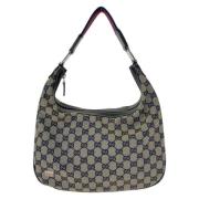 Gucci Vintage Pre-owned Canvas crossbodyvskor Gray, Dam