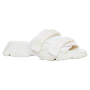 Dior Vintage Pre-owned Bomull sandaler White, Dam