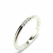 Tiffany & Co. Pre-owned Pre-owned Platina ringar Gray, Dam