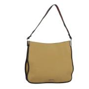 Gucci Vintage Pre-owned Canvas axelremsvskor Beige, Dam