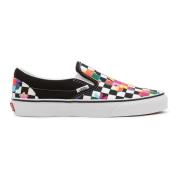 Vans Blommig Slip-On Skate Skor Multicolor, Dam