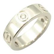 Cartier Vintage Pre-owned Vitt guld ringar White, Dam