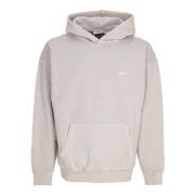 Obey Hoodie Fleece Abbey Stone Gray, Herr