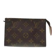 Louis Vuitton Vintage Pre-owned Canvas kuvertvskor Brown, Dam